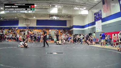 65/70 Champ. Round 1 - Emmett Nobles, Coastal Elite vs Jayliannes Hardguittini, Mighty Warriors Wrestling Aca