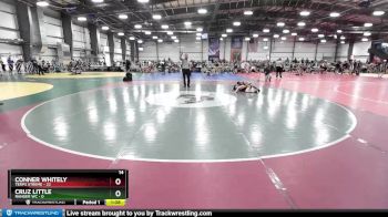 92 lbs Rd# 1 9:00am Friday - Conner Whitely, Terps Xtreme vs Cruz Little, Ranger WC