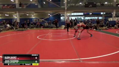 115 lbs Round 2 (16 Team) - John Manning, Indiana Outlaws vs Aldin Short, Spatola Wrestling