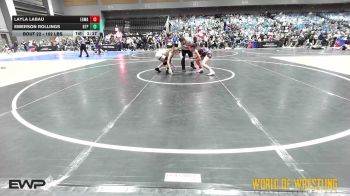 102 lbs Quarterfinal - Layla Labau, EGWA vs Emerson Rollings, Tulsa Blue T Panthers
