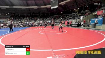 46 lbs Round Of 16 - Allana Smith, Florida Scorpions vs Nayelli Romero, Salem Elite Mat Club