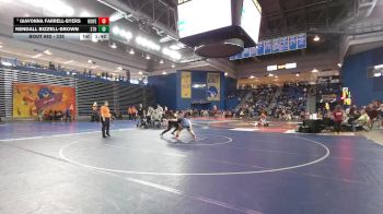 235 lbs Quarterfinal - Giavonna Farrell-Byers, Howell vs Kendall Bizzell-Brown, Strath Haven