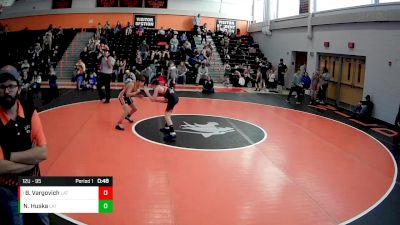 12U - 95 lbs Round 4 - Bradley Vargovich, Latrobe vs Nolan Huska, Latrobe