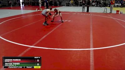 85 lbs Placement (4 Team) - Jaxson Mareck, Rocori vs Tayton Thiner, Worthington