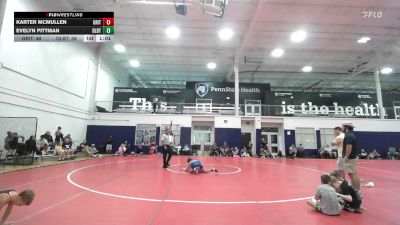 105 lbs Rr Rnd 2 - Karter McMullen, Grit Mat Club - K6 vs Evelyn Pittman, Dueling Bandits - K6