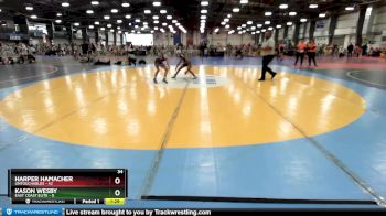 84 lbs Rd# 3 12:00pm Friday - Kason Wesby, East Coast Elite vs Harper Hamacher, Untouchables