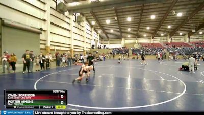 55 lbs Semifinal - Owen Sorenson, Davis Wrestling Club vs Porter Aimone, Team Prestige