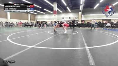 125 lbs Consi Of 8 #2 - Isabella Arevalos, Texas vs Erin Marquez, Best Trained Wrestling