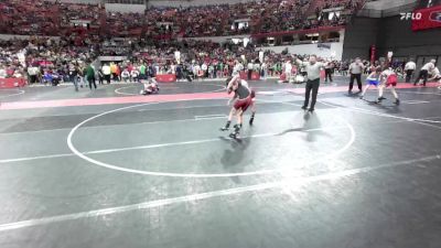 100 lbs Cons. Round 2 - Clayton Benrud, Menomonie vs Josh Sunday, CrassTrained: Weigh In Club