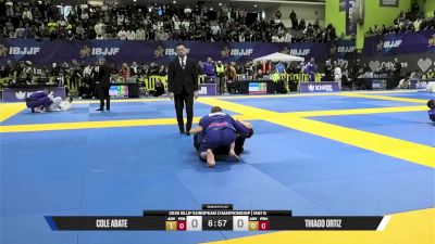 Thiago Ortiz vs Cole Abate 2026 European Jiu-Jitsu IBJJF Championship