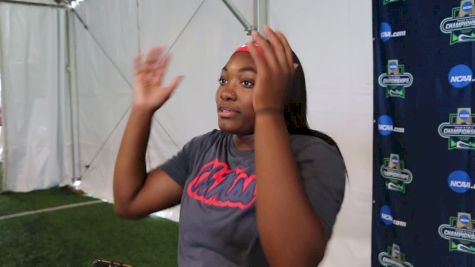 Janeah Stewart's 'Nice, Easy Throw' Turned Into PR & NCAA Title