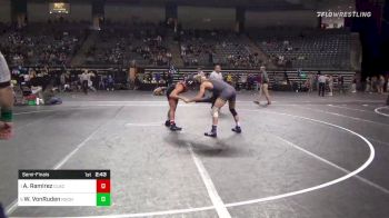 157 lbs Semifinal - Alex Ramirez, Clackamas vs William VonRuden, Rochester Community & Technical College