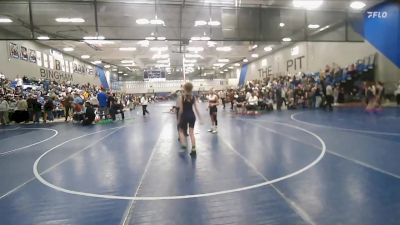95 lbs Cons. Round 1 - Alana Winkel, Mount Ogden vs Hadlei Seale, White Rhino Wrestling