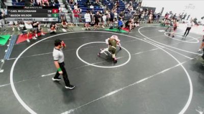144 lbs Cons. Round 5 - Cael McClenahan, Topanga PAL Wrestling vs Mason Wilson, Threshold Wrestling Club