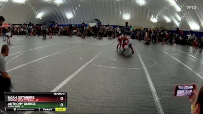 84 lbs Round 5 (10 Team) - Noah Gothberg, Michigan Gold Pittbulls vs Anthony Quiroz, Slivka Elite