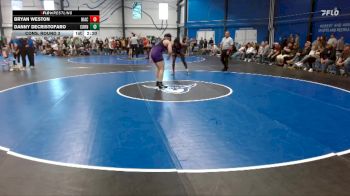 Silver 184 lbs Cons. Round 3 - Bryan Weston, North Iowa Area Community College vs Danny DeCristofaro, Cornell College