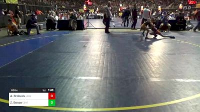 60 lbs Round Of 16 - Amari Brobeck, Jersey Shore vs Zachary Bosco, Central Valley