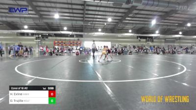 81 lbs Consi Of 16 #2 - Harlow Exline, Hawkeye Wrestling Academy vs Danika Trujillo, Wolfpak Wrestling