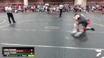 200 lbs Semifinal - Travis Steiber, Woodshed vs Jesse Howard, Palmetto State Wrestling Academy