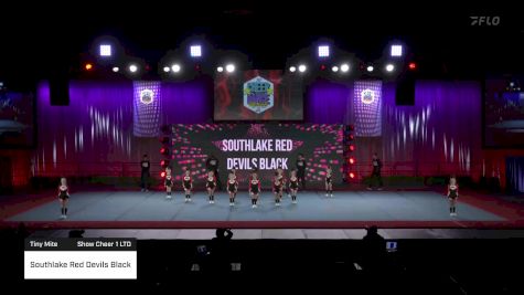 Southlake Red Devils Black [2022 Tiny Mite Show Cheer 1 LTD] 2022 Pop Warner National Cheer & Dance Championship