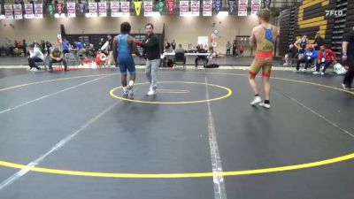 165 lbs Champ. Round 2 - Tucker Wheeler, Iowa vs Tyrone Parrow, Iowa