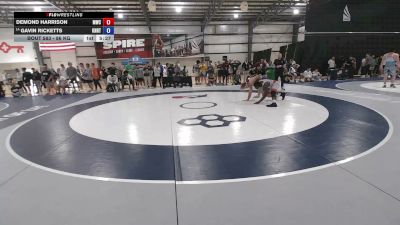 86 kg Champ. Rd Of 64 - Demond Harrison, Michigan Wrestling Club vs Gavin Ricketts, Knights RTC