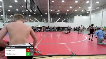 108 lbs Rr Rnd 4 - Blake Klipp, Team Nauman Wrestling Club Pink vs Vincent DeSomma, GT Final Purge