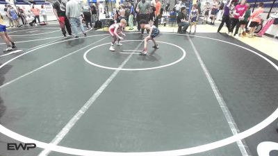 67 lbs Rr Rnd 5 - Andrew Johnson, Pitbull Wrestling Academy vs Alex Morgan, Fort Gibson Youth Wrestling