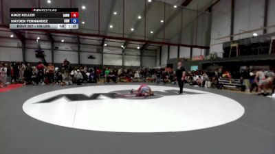 106 lbs Cons. Sub-quarters - Kruz Keller, Immortal Athletic WC /Waverly-Shell Rock HS vs Hayden Fernandez, UP OUTLAW WC