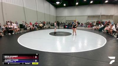 185 lbs Round 3 (6 Team) - Bryn Schmidt, Wisconsin vs Audrey Fuher, North Dakota