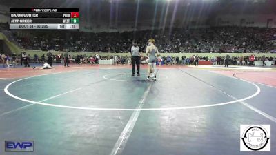 92 lbs Round Of 32 - Kandyn Clem, Ponca City vs Jentzen Painter, Poteau