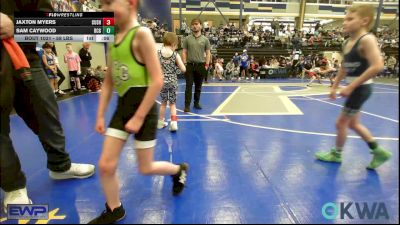 58 lbs Consi Of 8 #2 - Mitchell Little, Standfast vs Archer Slabaugh, Husky WC