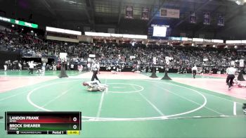 90 lbs Cons. Round 4 - Brock Shearer, FOWCA vs Landon Frank, NMR3