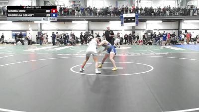 114Yellow lbs Rr Rnd 1 - Gianna Cruz, Eastchester vs Gabriella Gelnett, Lockport
