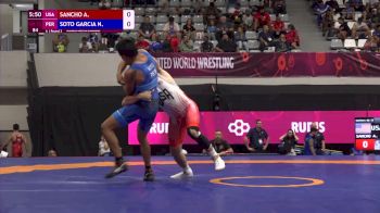 72 kg Round 3 - Alejandro Sancho, USA vs Nilton Soto, PER