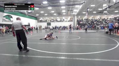 106 lbs Cons. Round 2 - Axton Gates, GI Grapplers vs Malachi Halte, GI Grapplers