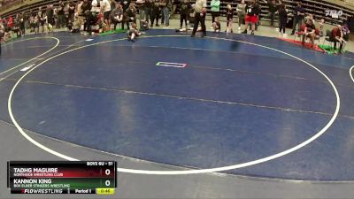 51 lbs Semifinal - Tadhg Maguire, Northside Wrestling Club vs Kannon King, Box Elder Stingers Wrestling