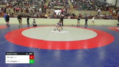 55 lbs Quarterfinal - Maxwell Lee, Georgia vs Weston Chapple, Level Up Wrestling Center