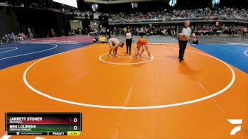 6A 190 lbs Quarterfinal - Jarrett Stoner, Rockwall vs Ben Lourens, Dripping Springs