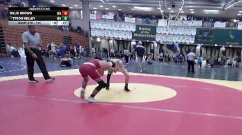 113 lbs Cons. Round 1 - Billie Brown, Mission Hills vs Tyson Kelley, Mission Vista