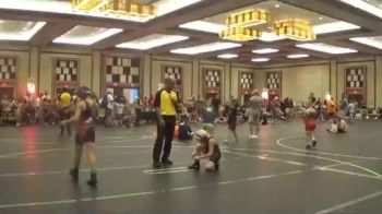 82 lbs Round 4 (6 Team) - Jeff Heaton, Upper Twp Green Hornets vs Malec Ksebe, Armory Red