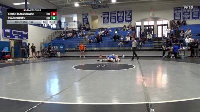 157 lbs Cons. Semi - Ethan Maldonado, Luther vs Evan Eutsey, Luther