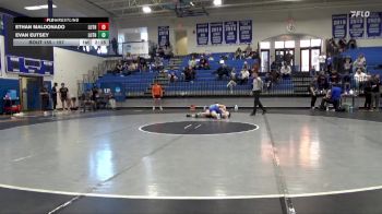 157 lbs Cons. Semi - Ethan Maldonado, Luther vs Evan Eutsey, Luther