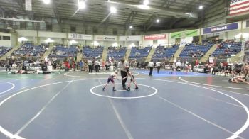 46 lbs Quarterfinal - Gage Martinez, Duran Elite vs Ryker Brynildson, High Kaliber