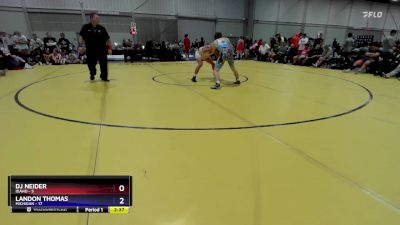 144 lbs Placement Matches (16 Team) - DJ Neider, Idaho vs Landon Thomas, Michigan