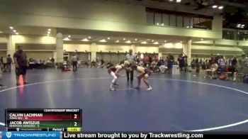 138 lbs Round 2 (16 Team) - Brandon Bauer, Garden State Elite vs Carson Wood, Nebraska Demigods