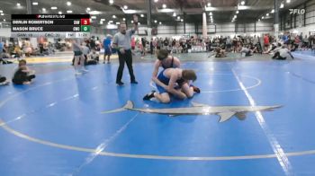 150 lbs Allday - Derlin Robertson, SOUTH AUGUSTA WRESTLING vs Mason Bruce, CENTERVILLE WRESTLING CLUB