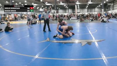 150 lbs Allday - Derlin Robertson, SOUTH AUGUSTA WRESTLING vs Mason Bruce, CENTERVILLE WRESTLING CLUB