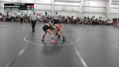 84 lbs Round 6 (8 Team) - William Huffman, Neighborhood Wrestling vs Aubrey Kokinda, CTWHALE Green