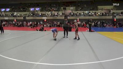 80 lbs Champ. Round 2 - Miles Maes, Mollitium vs Jarek Johnson, BGC